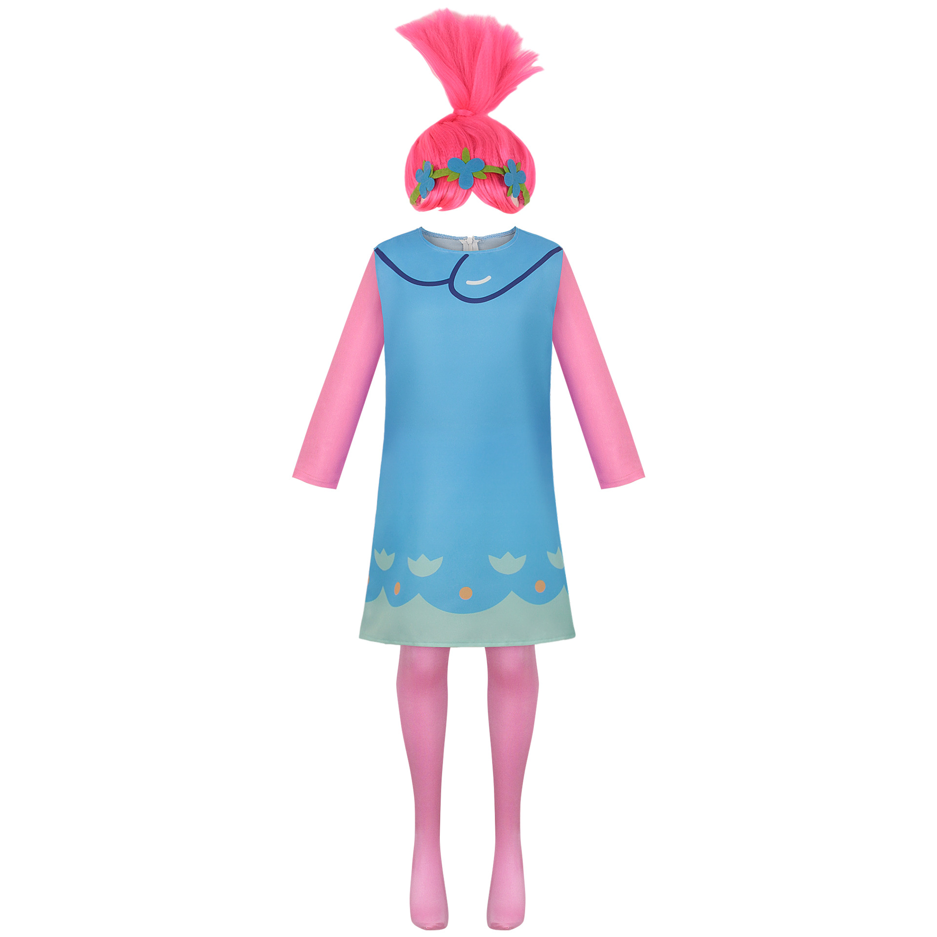 Kostum Putri Ajaib Poppy Pakai - Anime Cosplay Kid ulasan dan harga