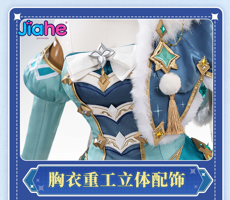 Kostum Cosplay Vesna Genshin I - Anime Cosplay Wig ulasan dan harga