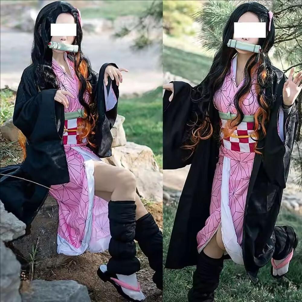 Kostum Cosplay Anime Demon Sla - Anime Cosplay Kid ulasan dan harga