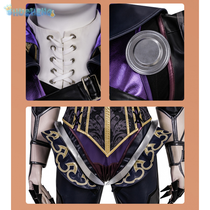 Kostum Cosplay Ash Game Apex L - Anime Cosplay Eyes ulasan dan harga