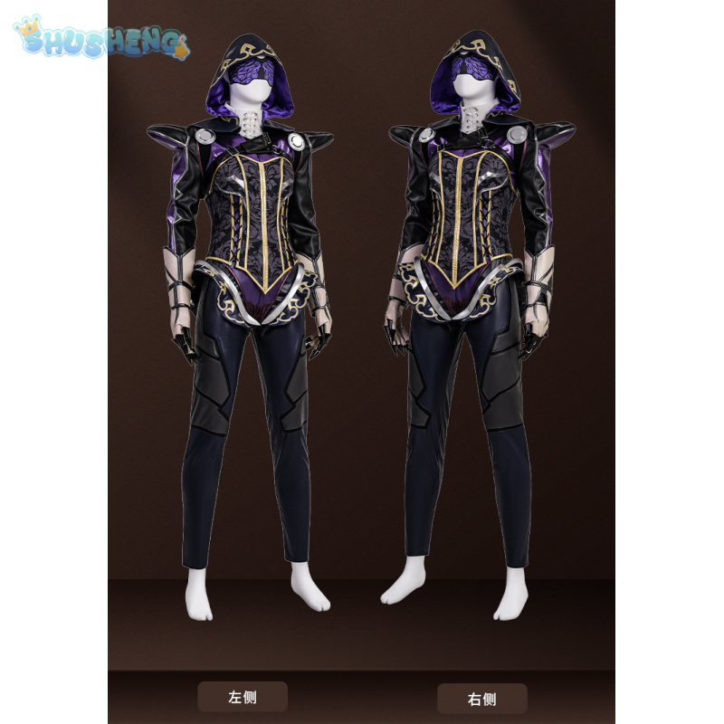 Kostum Cosplay Ash Game Apex L - Anime Cosplay Eyes ulasan dan harga