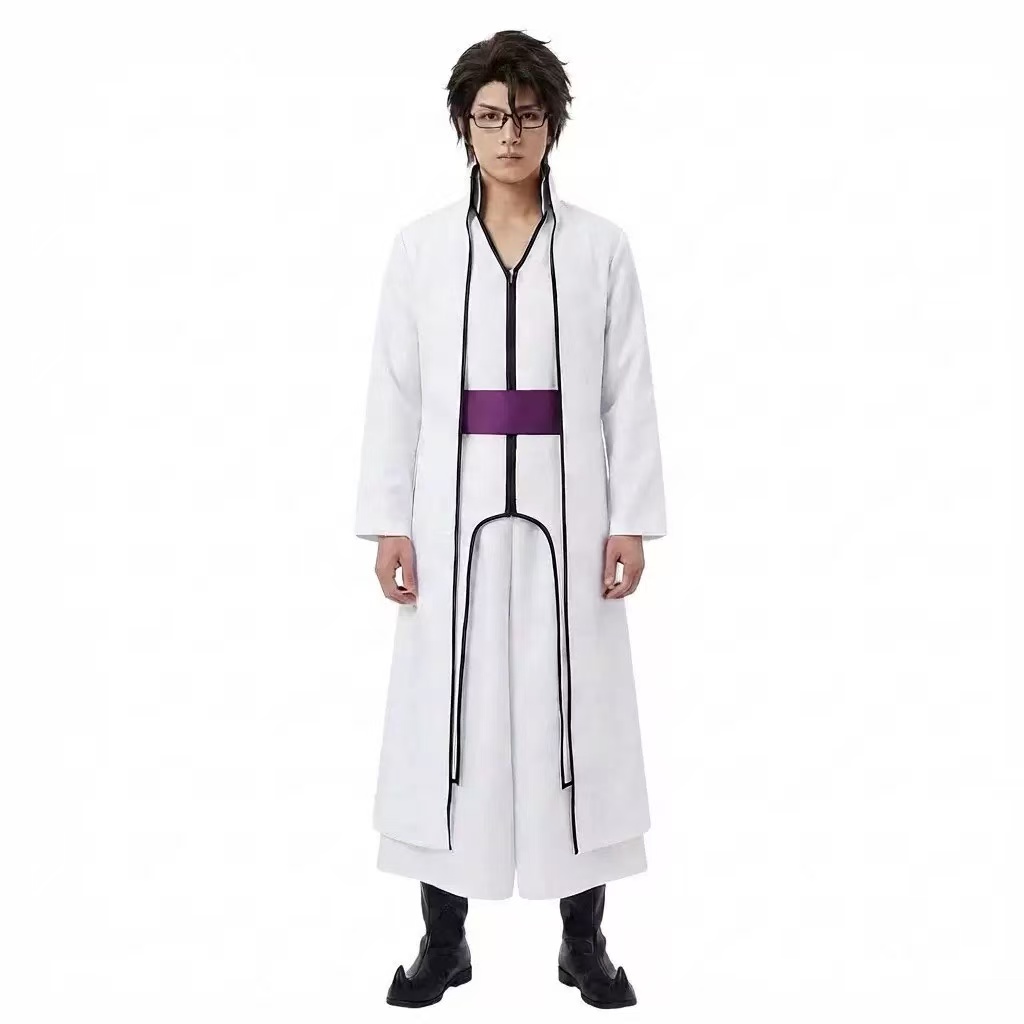 Kostum Cosplay Bleach Sosuke A - Bleach Captain Coat ulasan dan harga
