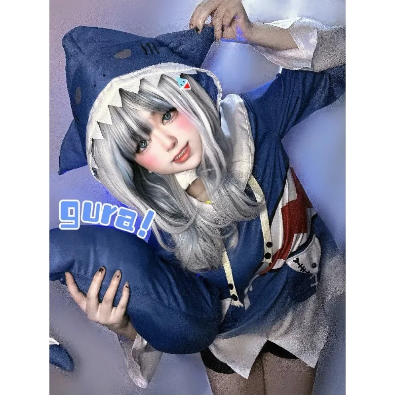 Kostum Cosplay Hololive Gawr G - Anime Cosplay Youtube ulasan dan harga