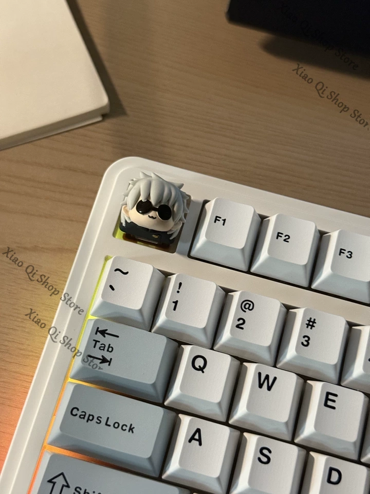Aksesori Keycap Resin Anime Co - Anime Cosplay Gojo ulasan dan harga