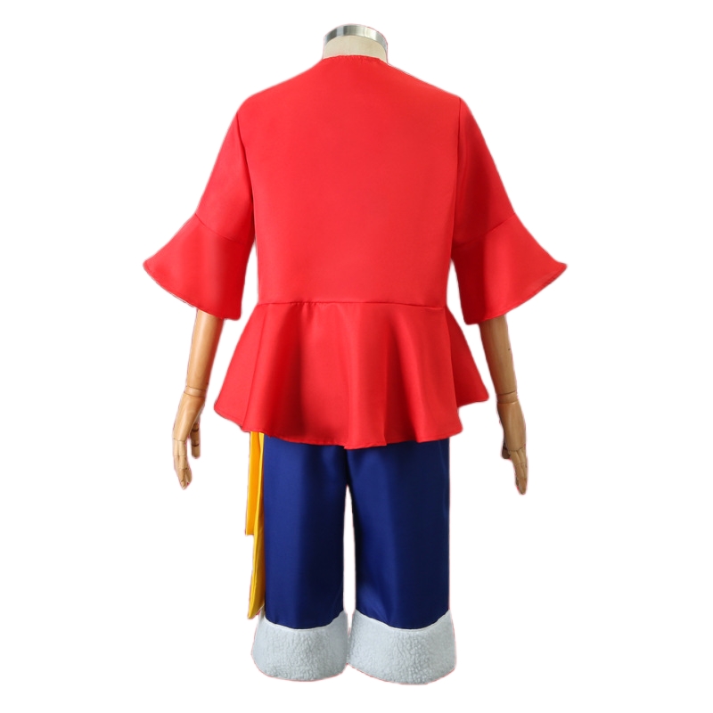 Kostum Cosplay Luffy Topi Wig  - Anime Cosplay Kid ulasan dan harga