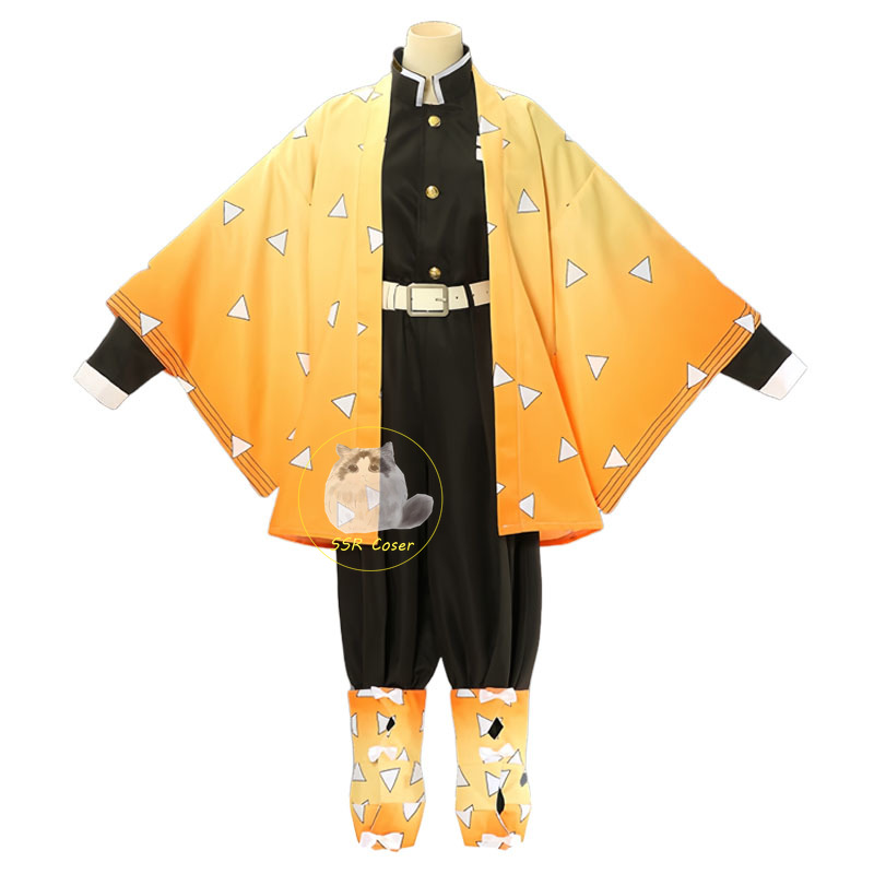 Kostum Cosplay Agatsuma Zenits - Cosplay Anime Zenitsu ulasan dan harga