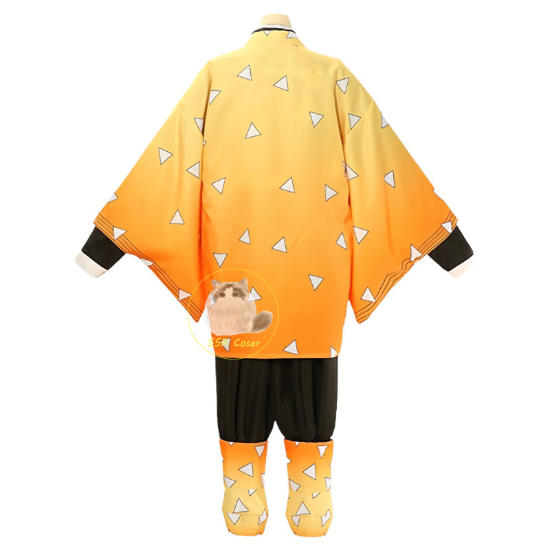 Kostum Cosplay Agatsuma Zenits - Cosplay Anime Zenitsu ulasan dan harga