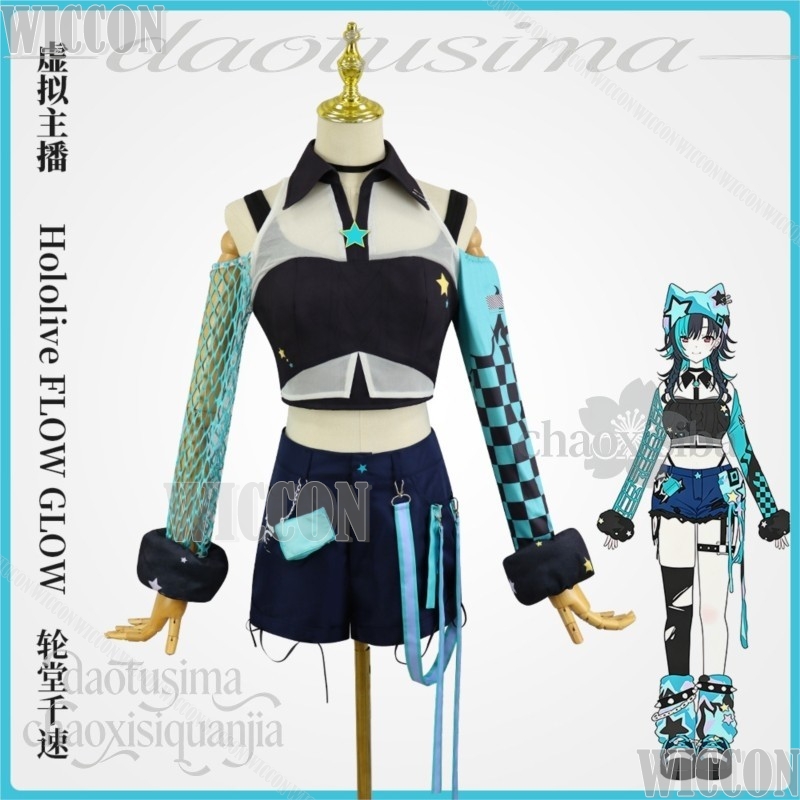 Kostum Cosplay VTuber Hololive - Anime Cosplay Youtube ulasan dan harga