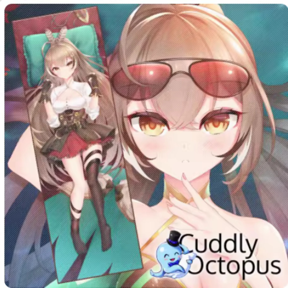 Sarung Bantal Dakimakura Nanas - Anime Cosplay Youtube ulasan dan harga