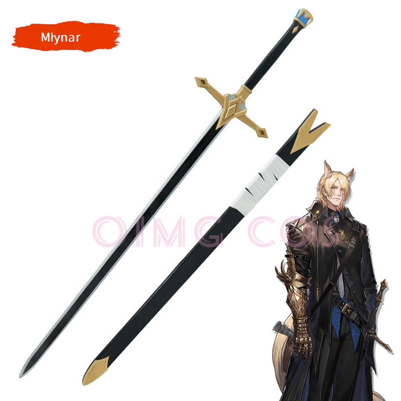 Arknights Mlynar Cosplay Props - Anime Cosplay Sword ulasan dan harga