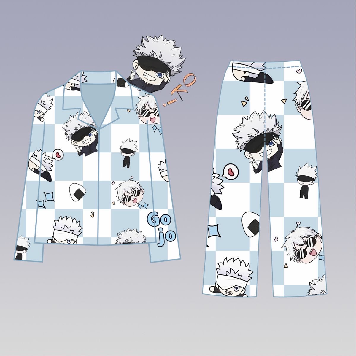 Pakaian Jujutsu Battle Pain Go - Anime Cosplay Gojo ulasan dan harga