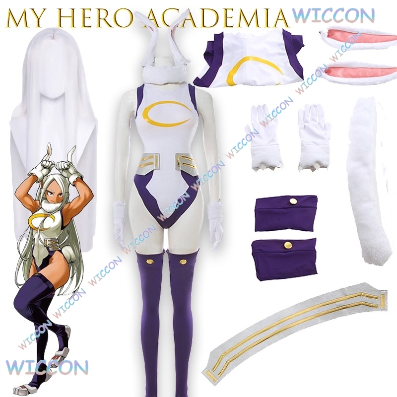 wona@MyHero Acade Mia Miruko K - Anime Cosplay Bunny ulasan dan harga