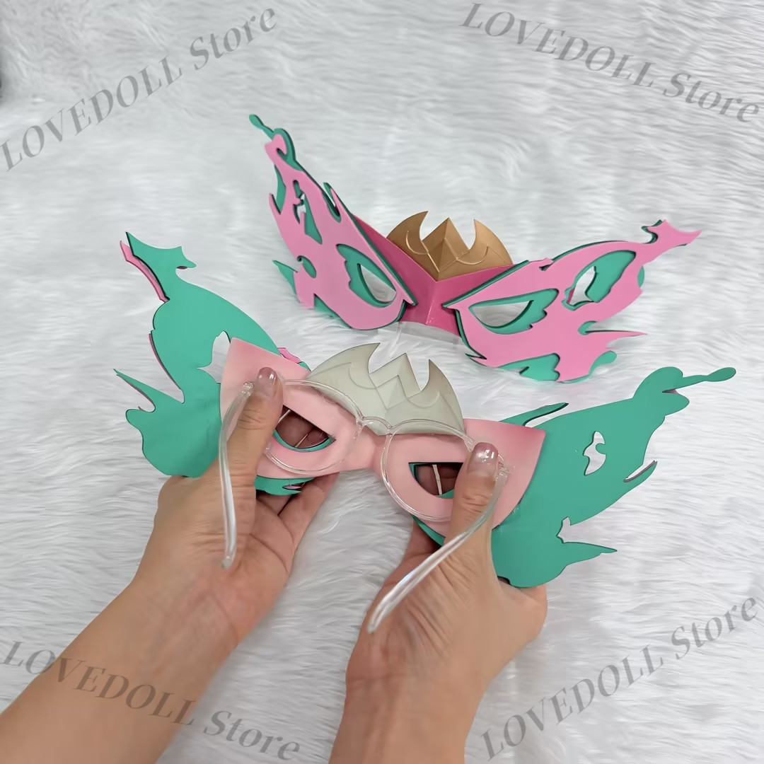Topeng Wajah Cosplay Varesa da - Anime Cosplay Face ulasan dan harga