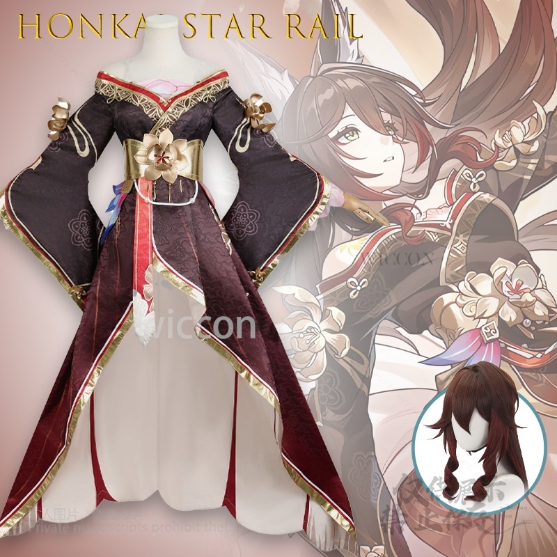 Kostum Cosplay Game Honkai Sta - Anime Cosplay Wig ulasan dan harga