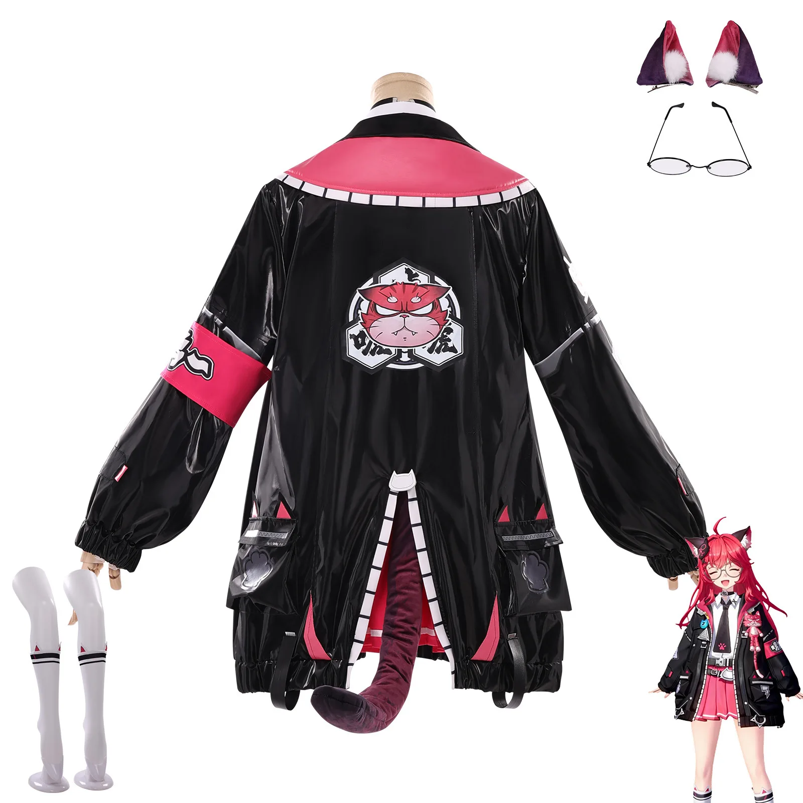 Neverness to Everness Nanally  - Anime Cosplay Wig ulasan dan harga