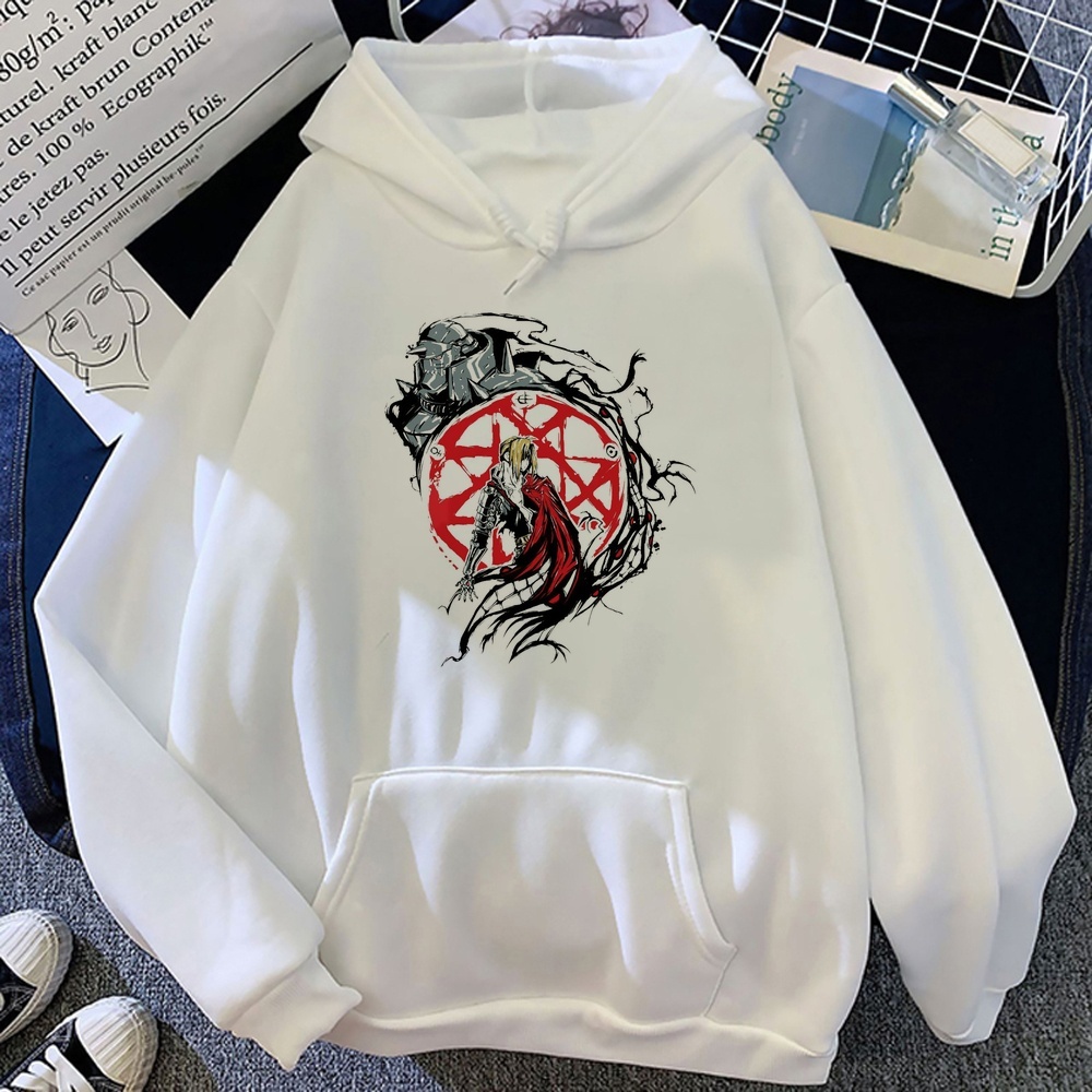 Hoodie sweatshirt Fullmetal Al - Fullmetal Alchemist Coat ulasan dan harga