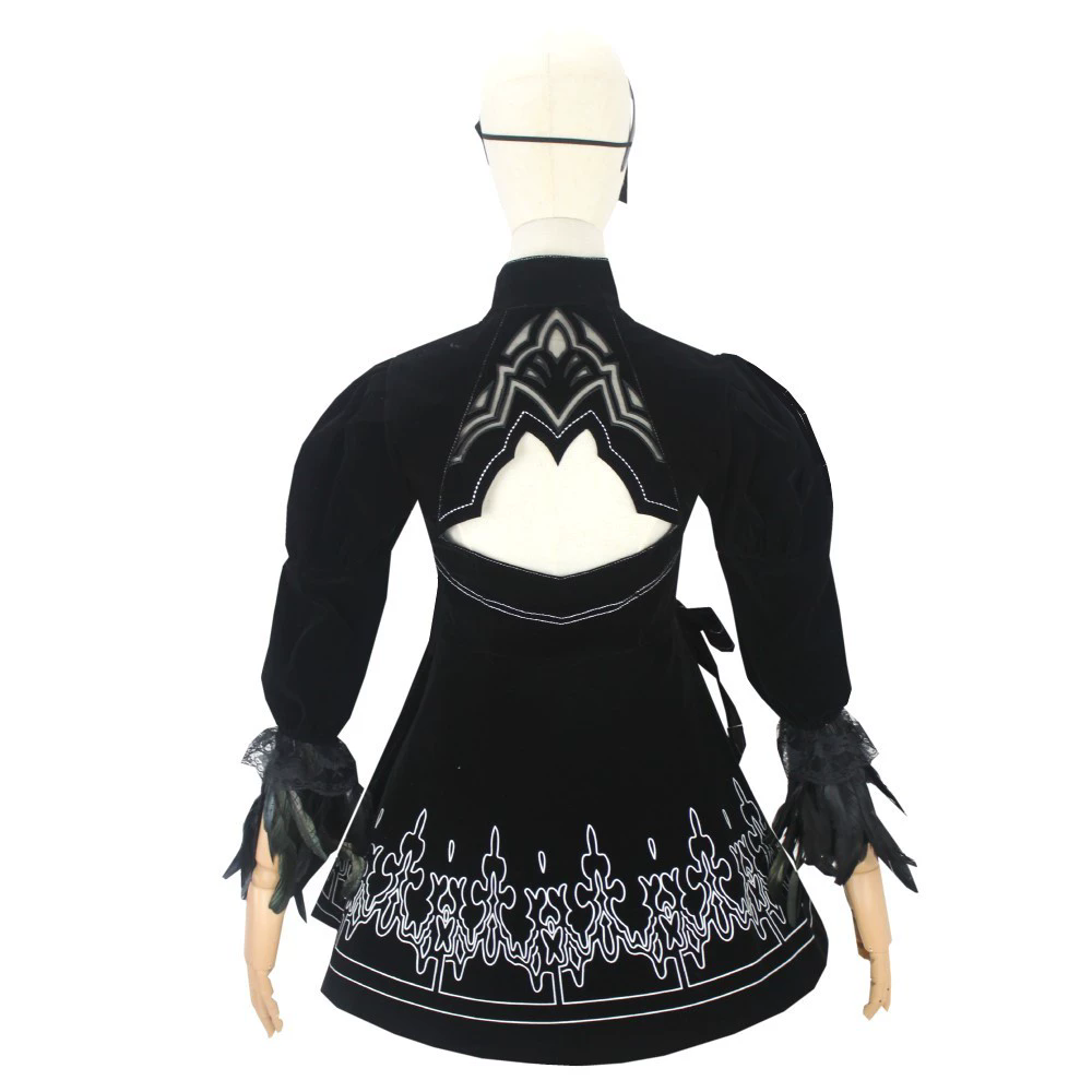 8 Buah Kostum Cosplay Anime 2B - Anime Cosplay Eyes ulasan dan harga