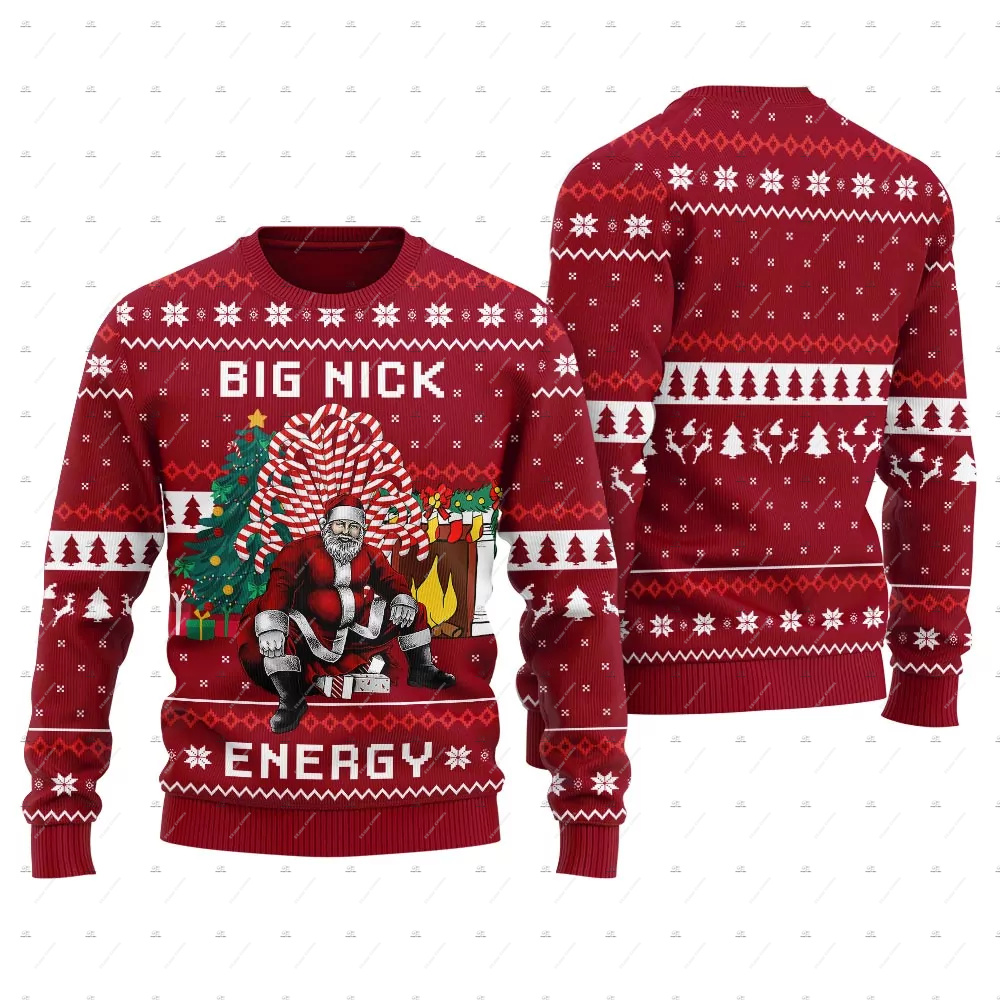 Sweater Natal Cosplay Santa Cl - Anime Cosplay Thick ulasan dan harga