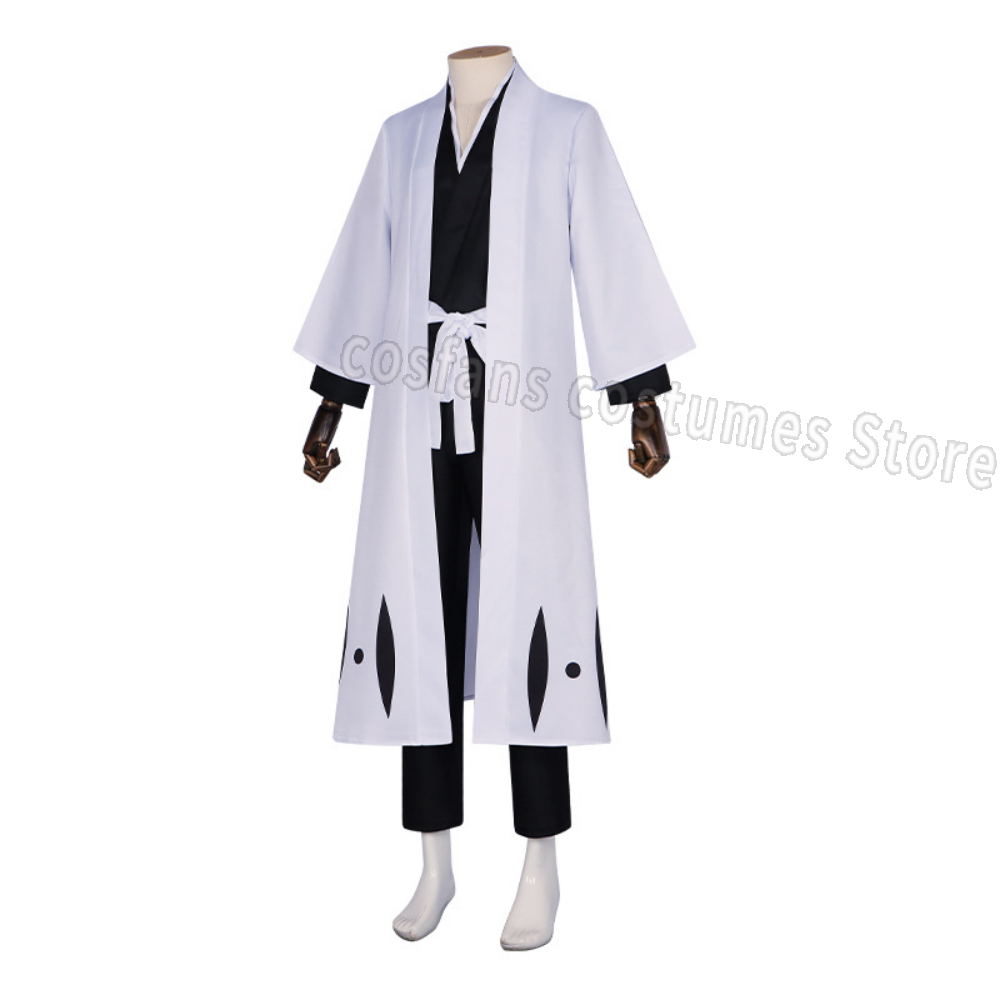 Aizen Sousuke Kostum Cosplay W - Bleach Captain Coat ulasan dan harga