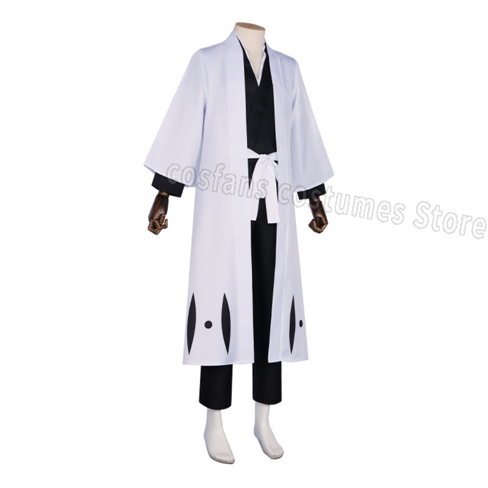Aizen Sousuke Kostum Cosplay W - Bleach Captain Coat ulasan dan harga