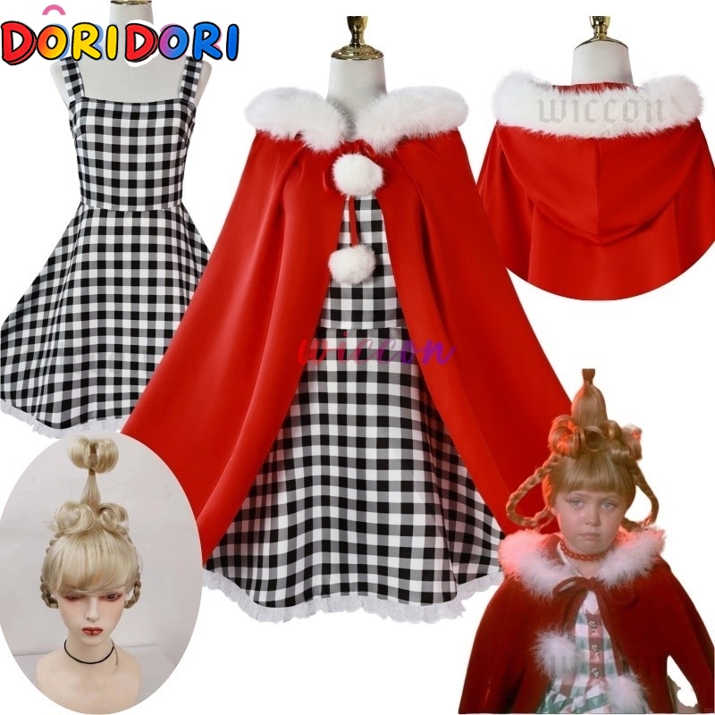 Kostum Cosplay Anime Cindy Lou - Anime Cosplay Kid ulasan dan harga