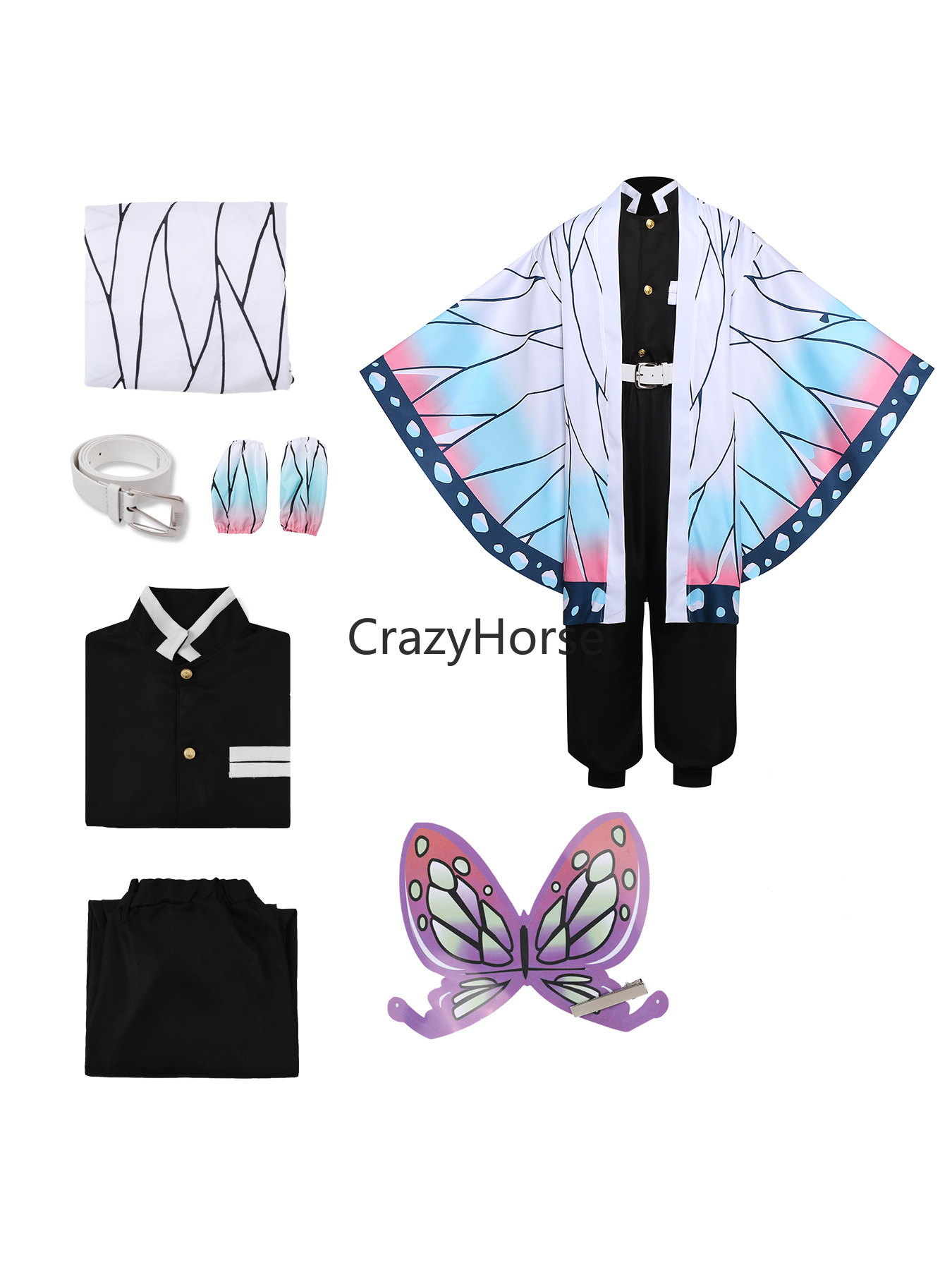 Kostum Cosplay Dewasa Tanjiro  - Cosplay Anime Zenitsu ulasan dan harga