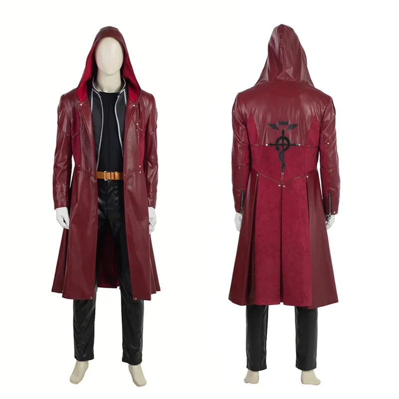 Kostum Cosplay Anime Fullmetal - Fullmetal Alchemist Coat ulasan dan harga