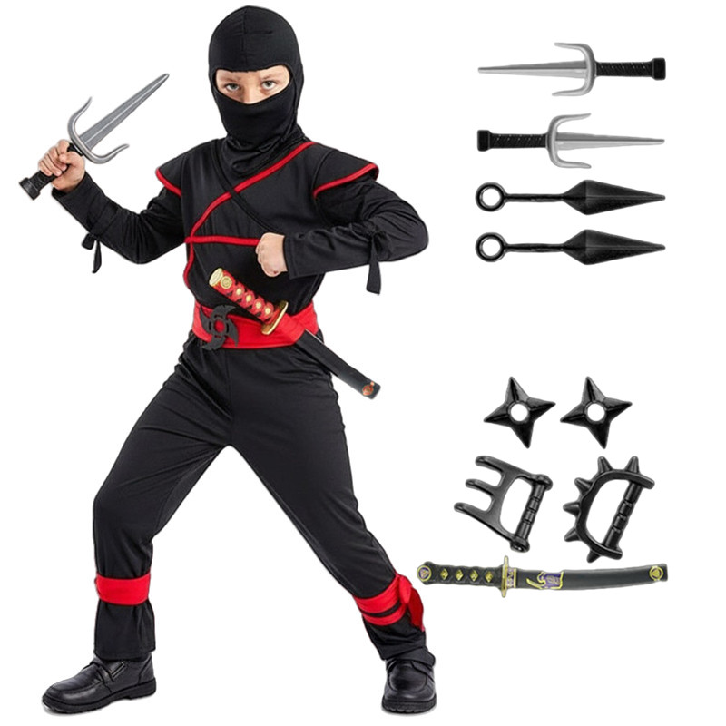 Kostum Samurai Jepang untuk An - Anime Cosplay Kid ulasan dan harga