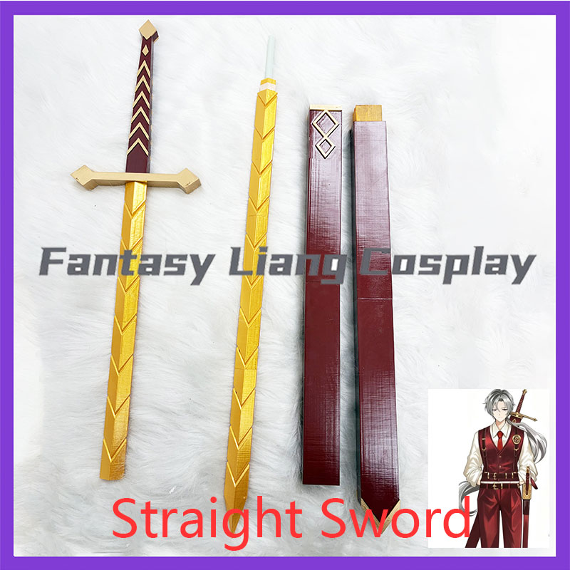 Pedang Lurus Properti Cosplay  - Anime Cosplay Sword ulasan dan harga