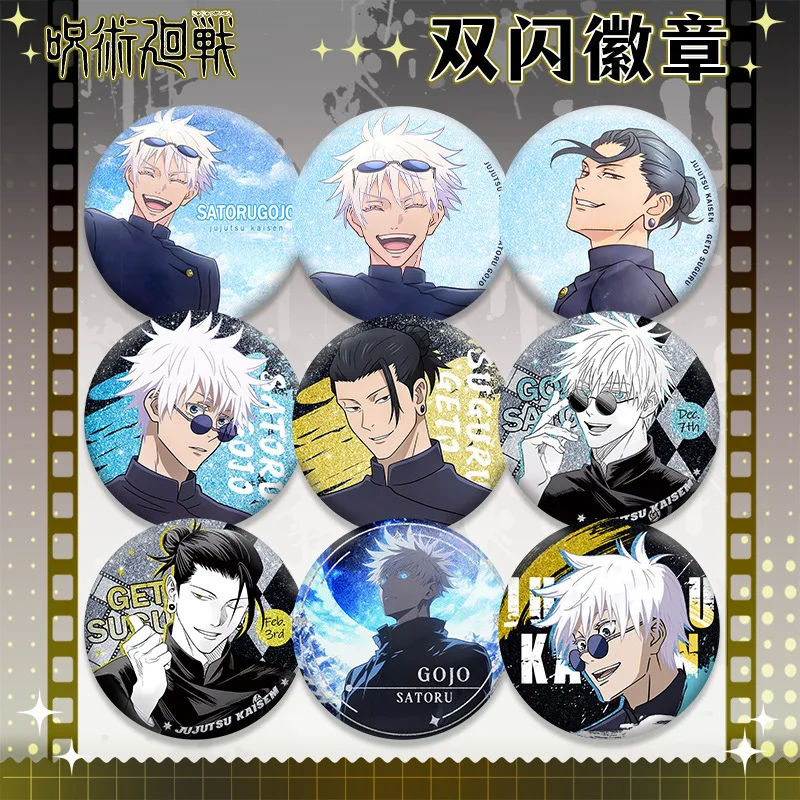 Lencana Jujutsu Kaisen Pet58,  - Anime Cosplay Gojo ulasan dan harga